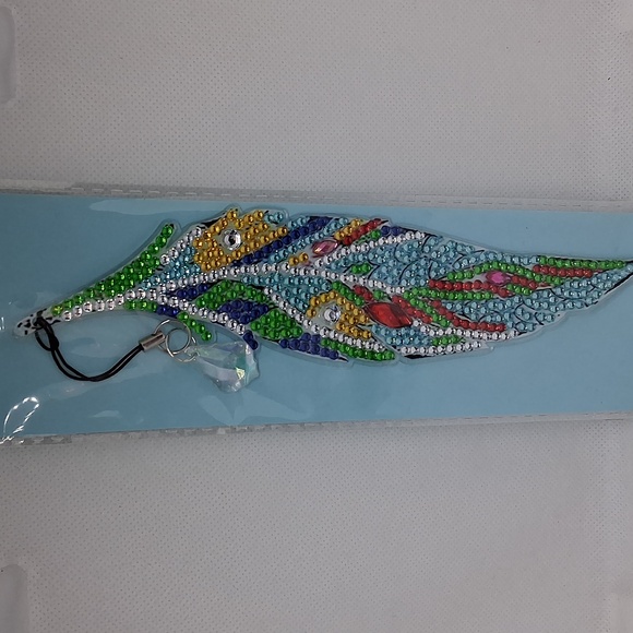 Handmade Rhinestone Bookmark - Picture 2 of 3